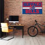 Rico Industries NFL Football Buffalo Bills Bold 3' x 5' Banner Flag Single Sided - Indoor or Outdoor - Home Décor