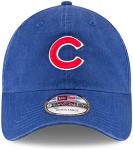 New Era Unisex-Adult MLB Core Classic 9TWENTY Team Alternate 2 Adjustable Hat Cap One Size Fits All - Chicago Cubs Blue