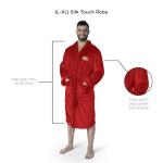 Northwest NFL Kansas City Chiefs Silk Touch Bath Robe, Large/X-Large, Rollout Red
