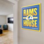 YouTheFan NFL Los Angeles Rams Slogan Series 3D Wall Art