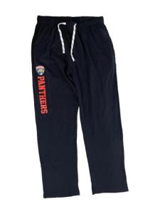 Calhoun NHL Mens Lightweight Cotton Jersey Lounge Pants (Flordia Panthers, Medium)