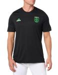 adidas Men's Austin FC MLS Short Sleeve T-Shirt, Black Small Logo, Medium