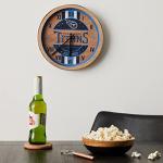 FOCO Tennessee Titans NFL Barrel Wall Clock