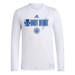 Adidas Men's Atlanta United FC Jersey Hook Long Sleeve Pre-Game Jersey, Black, Medium