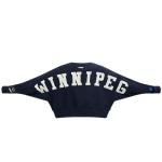 Pro Standard Womens NHL Winnipeg Jets Wingspan Crewneck Sweatshirt Midnight Navy L
