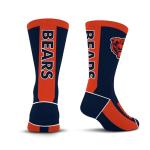 For Bare Feet NFL CHICAGO BEARS MVP Crew Sock Team Color Youth