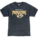 Nashville Predators NHL Officially Licensed T-Shirt Heathered Black, Large