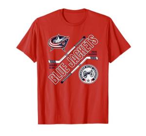 Columbus Blue Jackets Force Red Officially Licensed T-Shirt
