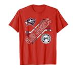Columbus Blue Jackets Force Red Officially Licensed T-Shirt