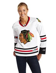 NHL Women's Chicago Blackhawks Premier Jersey, White, XX-Large
