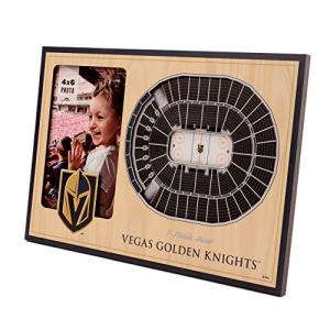 YouTheFan NHL Vegas Golden Knights 3D StadiumView Picture Frame - T-Mobile Arena 12" x 8"