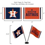 WinCraft Houston Astros Desk and Table Top Flags