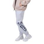 Ultra Game WNBA Official Womens Velvet Plush Jogger Sweatpants, Indiana Fever, Heather Gray, Large