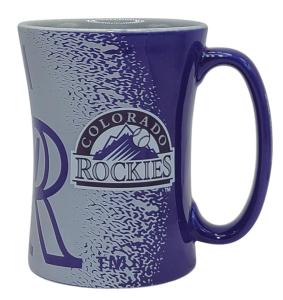 Boelter Brands MLB Mocha Mug, 14-ounce (Colorado Rockies)
