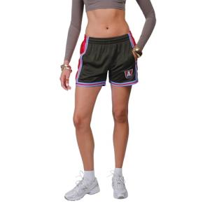Ultra Game WNBA Official Womens Teamplayer Basketball Shorts, Atlanta Dream, Team Color, Small