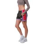 Ultra Game WNBA Official Womens Teamplayer Basketball Shorts, Atlanta Dream, Team Color, Small