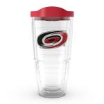 Tervis Made in USA Double Walled NHL Carolina Hurricanes Insulated Tumbler Cup Keeps Drinks Cold & Hot, 24oz, Primary Logo