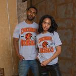 Junk Food NFL - Cincinnati Bengals - Team Helmet - Officially Licensed Adult Short Sleeve Fan Tee for Men and Women
