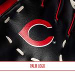 Franklin Sports MLB Youth Teeball Glove and Ball Set - Kids Cincinnati Reds Baseball and Teeball Glove and Ball - Perfect First Kids Glove - 9.5"