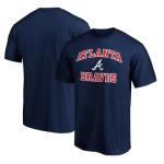 Outerstuff MLB Kids 4-7 Official City Headline Arch Logo Team T-Shirt (US, Numeric, Size: 5-6, Regular, Atlanta Braves - Navy)