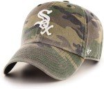 47 MLB Unisex-Adult Camo Clean Up Adjustable Hat Cap One Size (US, Alpha, One Size, Chicago White Sox)