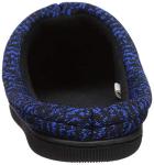 FOCO NFL Detroit Lions Men's Poly Knit Cup Sole Slipper, Team Color, Large (11-12)