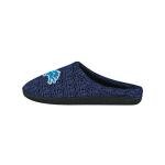 FOCO NFL Detroit Lions Men's Poly Knit Cup Sole Slipper, Team Color, Large (11-12)