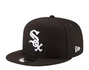 Chicago White Sox Snapback Flat Brim - BLACK/WHITE