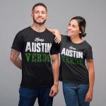 Printbox Originals Keep Austin Verde Shirt Women, Austin Soccer Shirts, Football Fan T-Shirt
