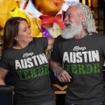 Printbox Originals Keep Austin Verde Shirt Women, Austin Soccer Shirts, Football Fan T-Shirt
