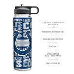 Rico Industries NFL Football Indianapolis Colts 22oz Stainless Steel Tumbler with Lid - Great For Coffee, Tea, Water or Cocktails