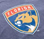 Calhoun NHL Surf & Skate Men's Garment Dyed Vintage T-Shirt (Florida Panthers, X-Large)