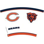 Tervis Made in USA Double Walled NFL Chicago Bears Insulated Tumbler Cup Keeps Drinks Cold & Hot, 24oz, Tradition