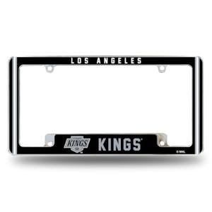 Rico Industries NHL Hockey Los Angeles Kings Classic All Over Chrome Frame