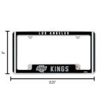 Rico Industries NHL Hockey Los Angeles Kings Classic All Over Chrome Frame