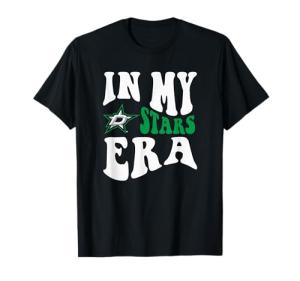 Dallas Stars Era Black Officially Licensed T-Shirt