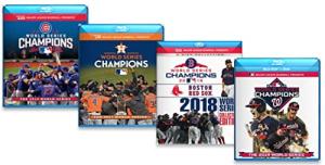 MLB World Series Champions Collector's Edition 2016/2017/2018 & 2019 -Chicago Cubs/ Houston Astros/ Boston Red Sox/ Washington National [Blu-Ray]