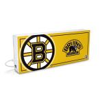 SOAR NHL LED Ambience Light Box: Elevate Your Space with Officially Licensed Wall Décor, Boston Bruins