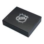Rico Industries NHL Washington Capitals Laser Engraved Billfold Wallet, Brown, 3.5 x 4.25-"