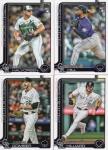 Colorado Rockies 2025 Topps Complete Mint Hand Collated 29 Card Team Set featuring 9 Rookie Cards Greg Jones, Bradley Blalock, Adael Amador, Aaron Schunk, Drew Romo, Luis Peralta and Jaden Hill Plus