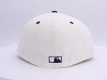 New Era MLB 59FIFTY Cooperstown Authentic Collection Chrome Fitted Hat (7 1/2, Baltimore Orioles, White Black Cooperstown)