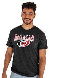 Carolina Hurricanes NHL Officially Licensed T-Shirt Heathered Black, Medium