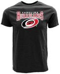 Carolina Hurricanes NHL Officially Licensed T-Shirt Heathered Black, Medium