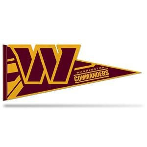 Rico Industries NFL Football Washington Commanders Soft Felt Pennant - EZ to Hang - Home Décor (Game Room, Man Cave, Bed Room)