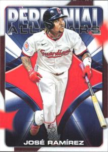 2026 TOPPS CELEBRATION PERENNIAL ALL-STARS #PAS-16 JOSE RAMIREZ CLEVELAND GUARDIANS BASEBALL OFFICIAL TRADING CARD OF MLB