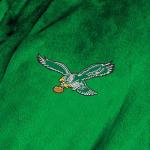 Northwest NFL Philadelphia Eagles Retro Adult Unisex Silk Touch Bathrobe, Large/X-Large, Green, Officially Licensed Loungewear, Soft Plush Polyester