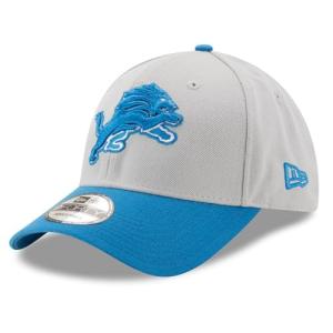 New Era NFL The League 9FORTY 2-Tone Adjustable Hat Cap One Size Fits All - Black/White (US, Alpha, One Size, Detroit Lions)