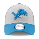 New Era NFL The League 9FORTY 2-Tone Adjustable Hat Cap One Size Fits All - Black/White (US, Alpha, One Size, Detroit Lions)