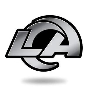 Rico Industries NFL Football Los Angeles Rams Standard Molded Emblem