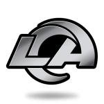 Rico Industries NFL Football Los Angeles Rams Standard Molded Emblem